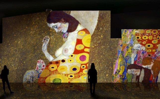 Oro de Klimt. Foto: Nomad Art.