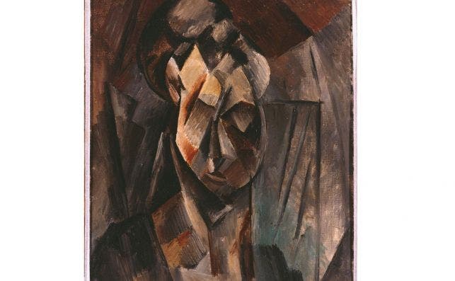 Cabeza de mujer, de Pablo Picasso. Foto: Museo Reina SofÃ­a