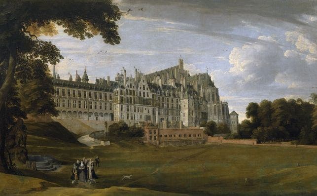 Palacio de Coudenberg. Foto: Wikipedia.