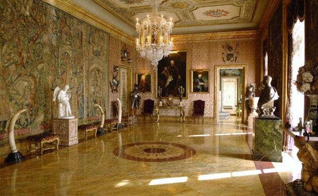 SalÃ³n Estuardo, Palacio de Liria. Foto: EFE.