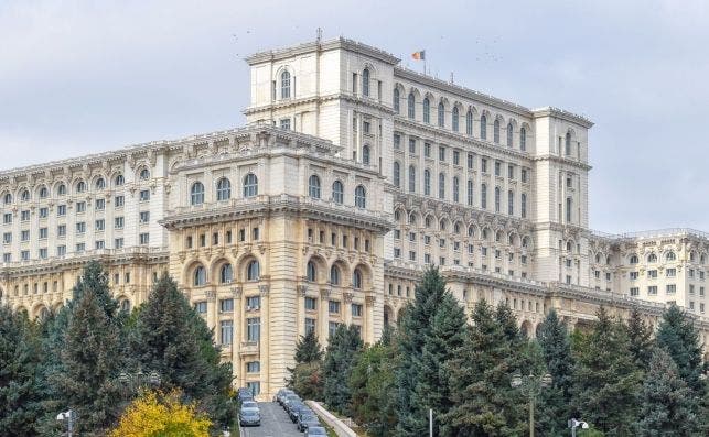 Palacio del Parlamento de Rumania. Foto de Bo SaldaÃ±a.