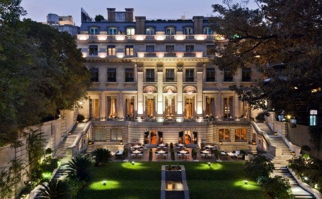 Palacio Duhau, hoy Park Hyatt Buenos Aires. Foto Hyatt.