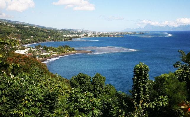 PanoraÌmica de la BahiÌa de Matavai, Papeete. Foto Manena Munar.