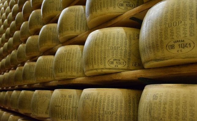 Parmigiano Reggiano. Foto Pixabay.