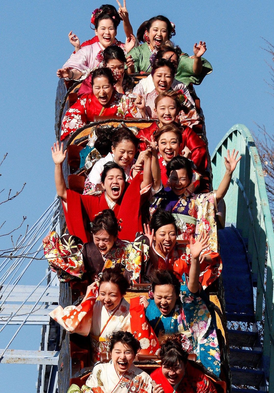 parque de atracciones de Toshimaen de Tokio. Foto Kimimasa Mayama EFE