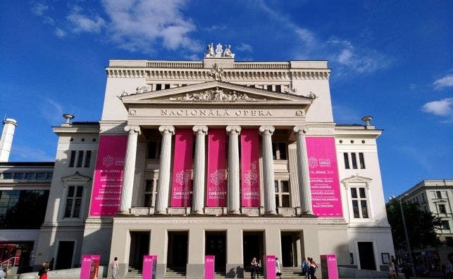 Ã“pera Nacional, Riga. Foto: Sergio Cabrera.