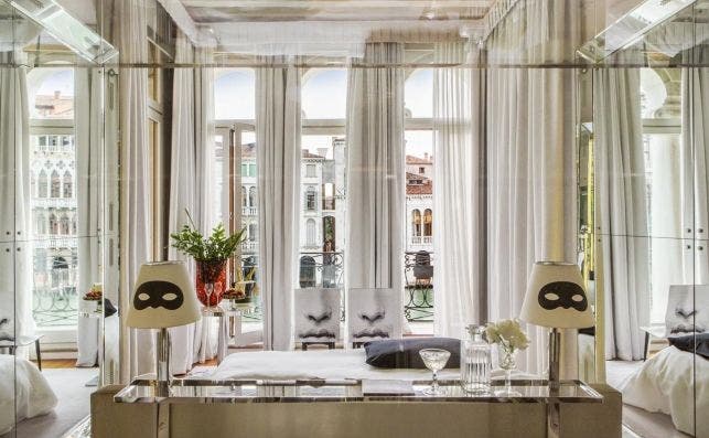 Philippe Starck estÃ¡ tras el diseÃ±o del hotel. Foto Palazzina G Venice.