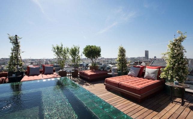 Picos Pardos sky lounge. Foto: Bless Hotel Madrid.