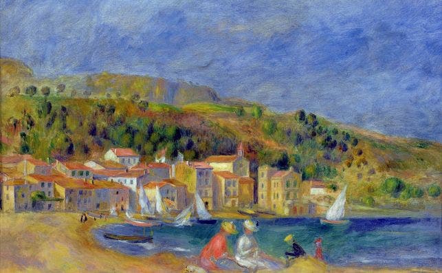 Pierre Auguste Renoir, un enamorado de los paisajes mediterrÃ¡neos. Foto: Atelier des LumiÃ©res.