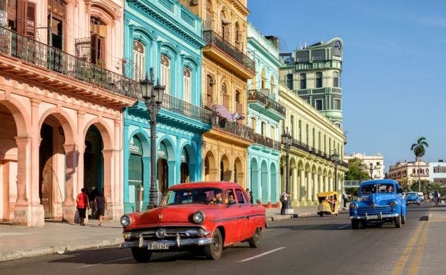Una calle de La Habana.