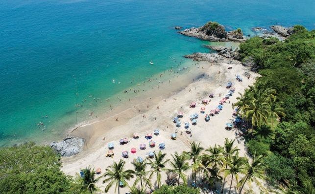 Playa Los Muertos. Foto Turismo Riviera Nayarit.