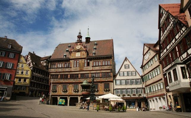 Plaza del Mercado de Tubingen. Foto: Manena Munar.