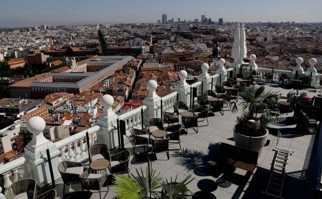 plaza espanÌƒa terraza