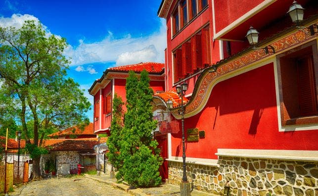 Residencias creadas durante el Renacimiento Nacional BÃºlgaro, en Plovdiv. Foto: Pxhere.