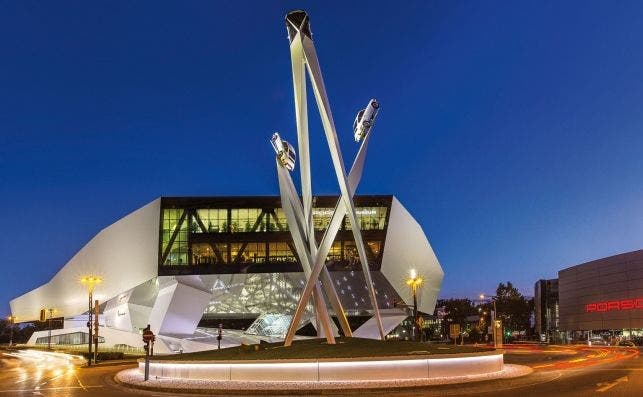 Porsche Museum. Foto Turismo de Stuttgart.