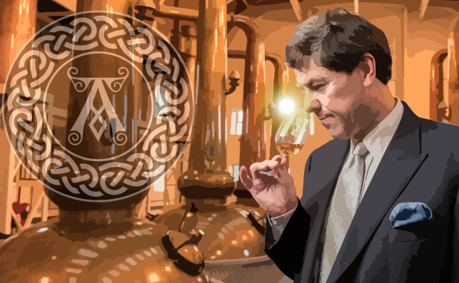 El Dr. Bill Lumsden, creador del Ardbeg An Oa