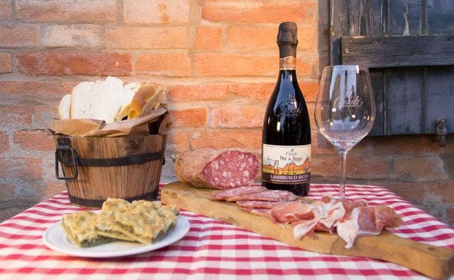 Pra Di Bosso Lambrusco Reggiano Secco. Foto Casali Viticultori 