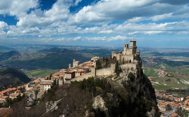 Prima torre, San Marino.