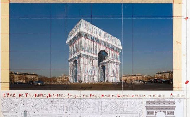 Proyecto del Arco2 Foto Fundación Christo Jeanne Claude