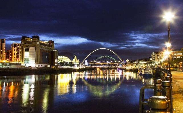 Puentes sobre el Tyne. Foto: Visitbritain.