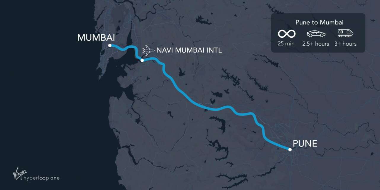 Pune to Mumbai Route Map