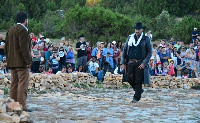 RecreaciÃ³n El bueno, el feo y el malo. Sad Hill.