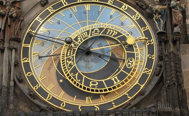 Reloj astrologico de Praga.