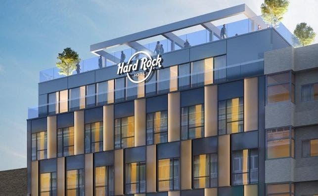 Render Hotel Hard Rock Madrid.