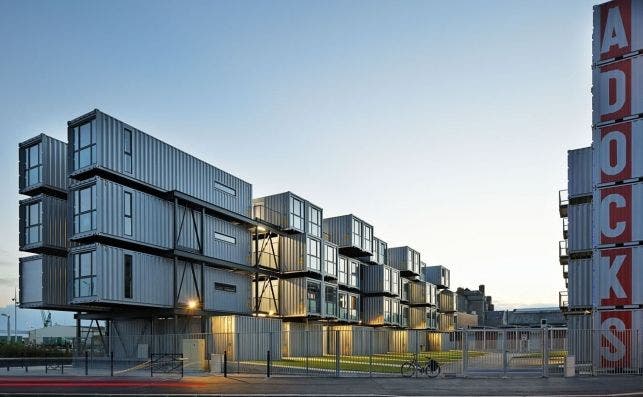 Residencia de estudiantes CitÃ© A Docks. Foto Pinterest.