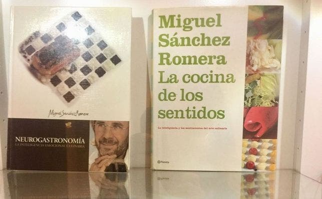 SÃ¡nchez Romera es autor de varios libros sobre NeurogastronomÃ­a.