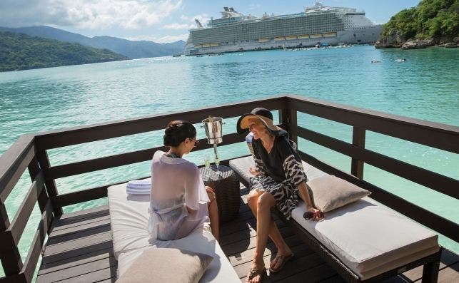 royal class suite labadee private destination