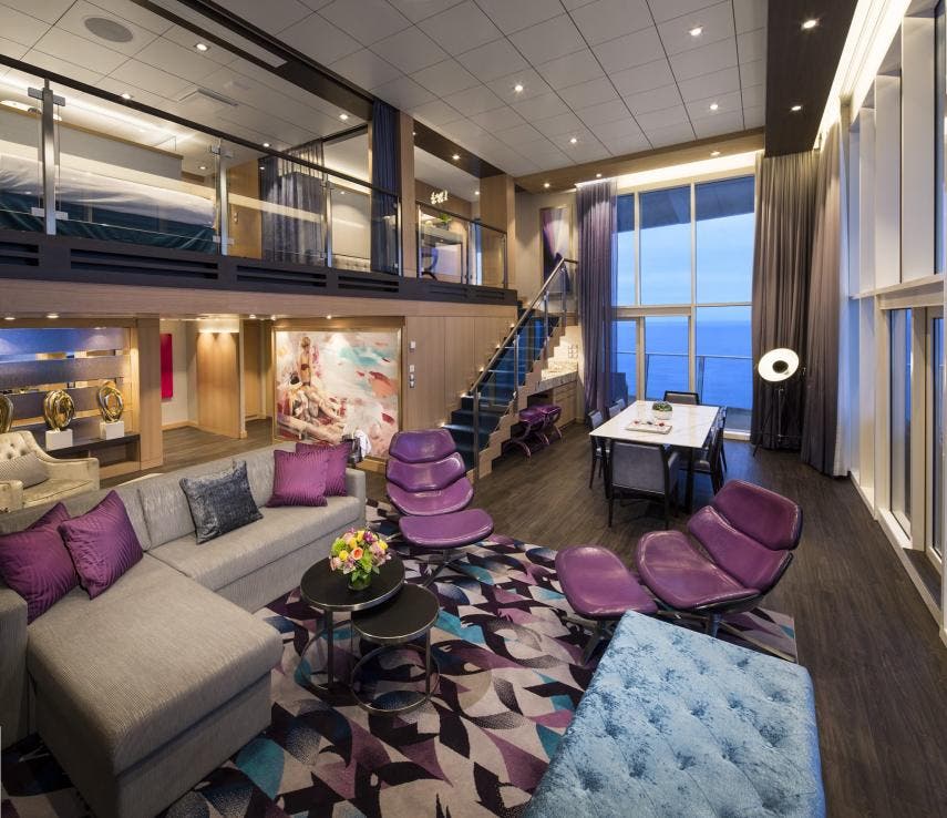 Royal Loft Suite, Royal Caribbean. Foto: Aquotic.