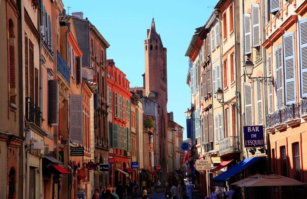 Rue du Taur. Foto Boigontier Turismo de Toulouse.