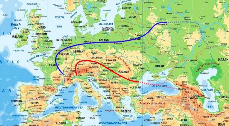 Ruta de la Seda Europea