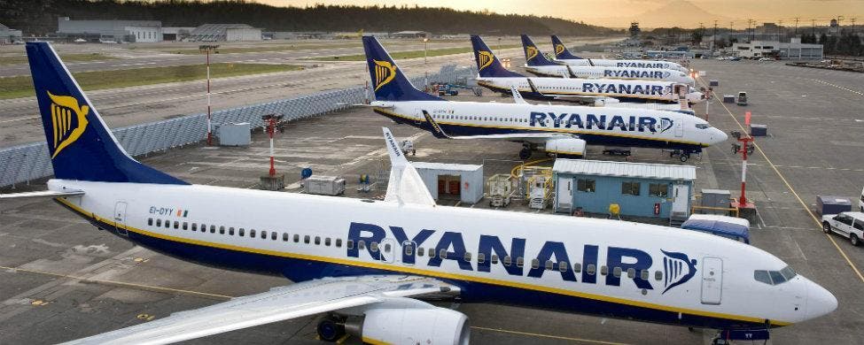 Ryanair es la primera aerolínea en España en número de pasajeros