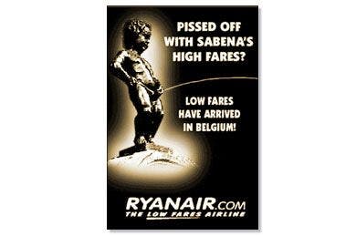 ryanair manneken