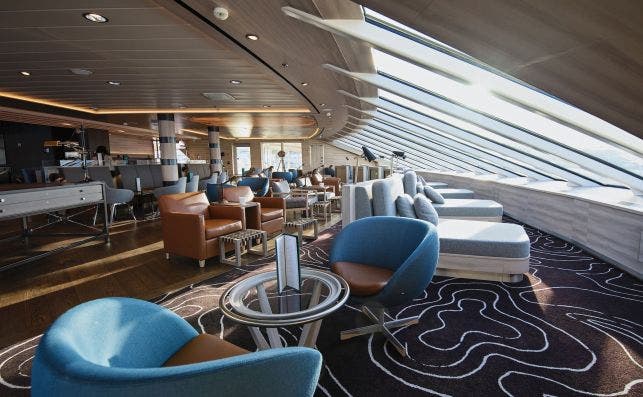 Sala de relax. Foto Agurtxane Concellon Hurtigruten