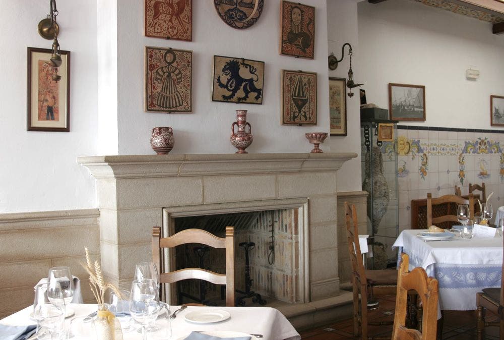 The main room of the Casa Carmela restaurant.  Photo by Casa Carmela.