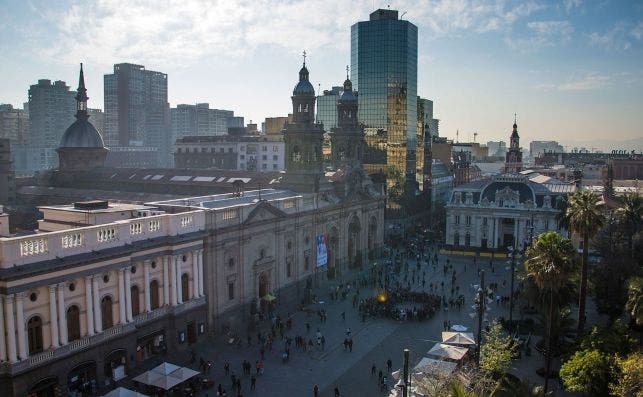 Santiago Centro. Foto Turismo de Chile.