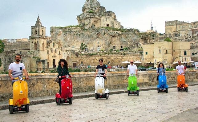 Scooters Matera Apulia destination