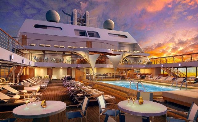 seabourn ovation piscina