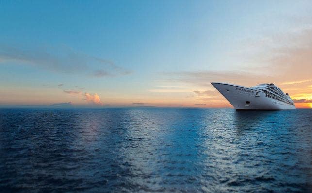El Seabourn Sojourn es el protagonista de una vuelta al mundo de 140 dÃ­as. Foto: Seabourn Cruises.