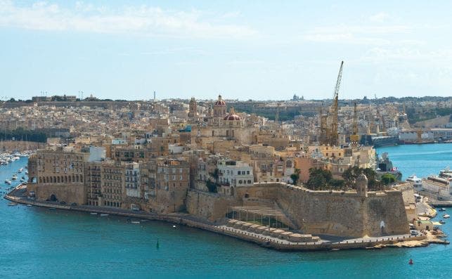 Vistas de Senglea desde los miradores de La Valetta. Foto: Joe Drew-Flickr.