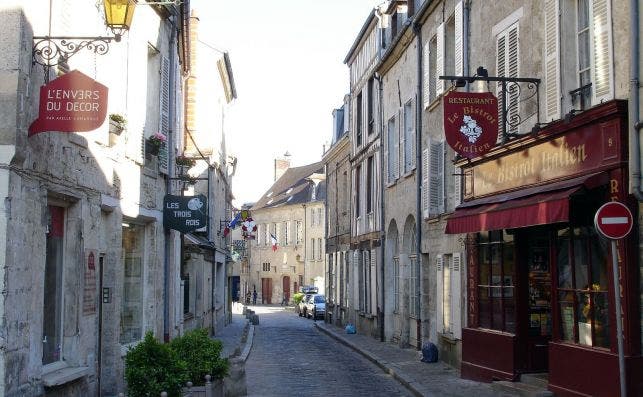 Calle Leon Fautrat, Senlis. Foto: Wikipedia.