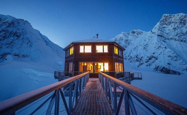 Sheldon Chalet, Alaska.