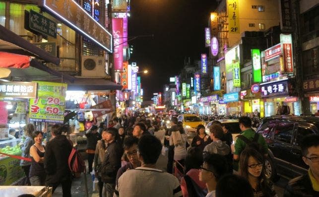 shilin mercado nocturno