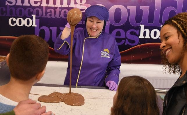 SI amas el chocolate corre a visitar el  Cadbury World Museum. foto www.cadburyworld.co.uk