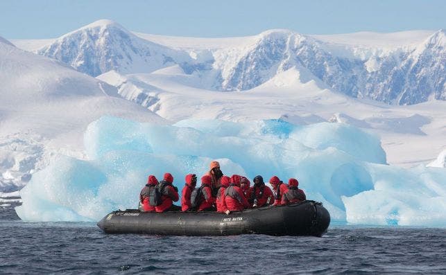 Silversea es una de las navieras maÌs exclusivas que opera en La AntaÌrtida. 