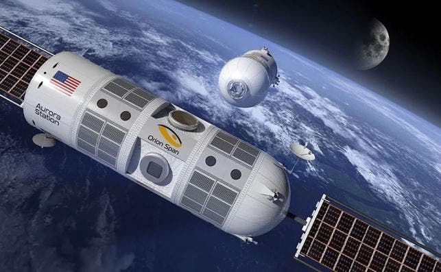 Prototipo del hotel de lujo espacial que se pretende orbitar sobre la Tierra.