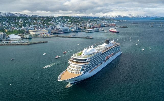 El crucero Viking Sky.